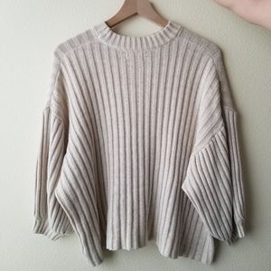 UO Beige Knit Sweater